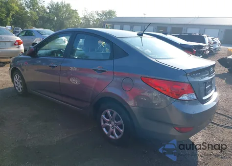 2013 Hyundai Accent Gls from USA, damaged, VIN KMHCT4AE4DU505636